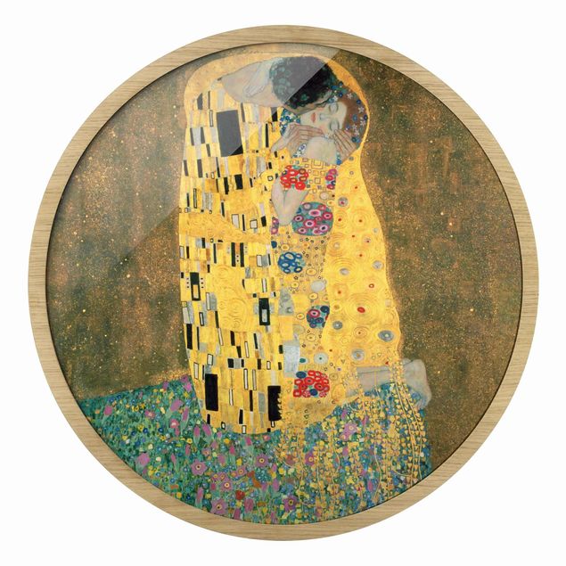 Tableaux reproductions Gustav Klimt - Le baiser