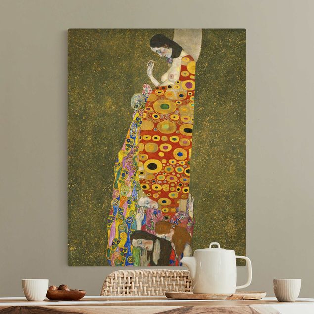 Tableaux art nouveau Gustav Klimt - Espoir II