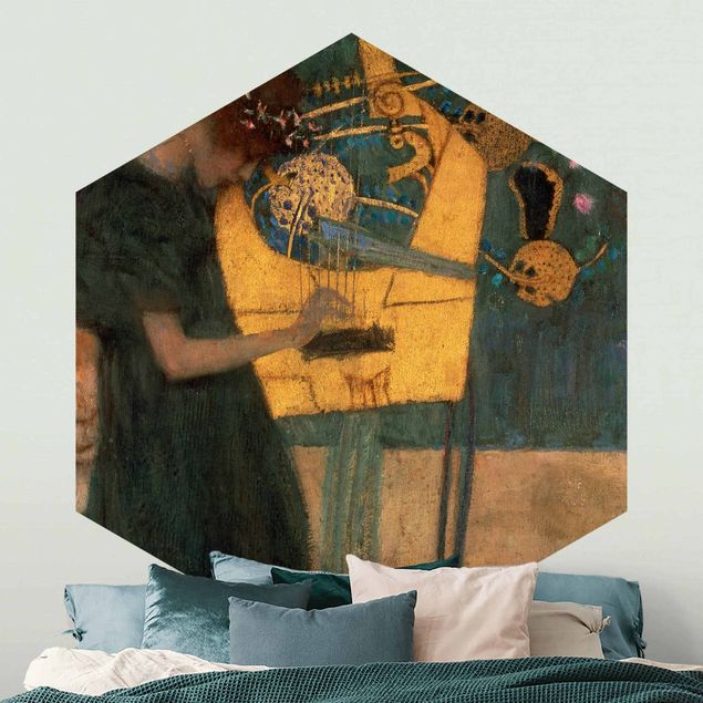Tableau Art Déco Gustav Klimt - Musique