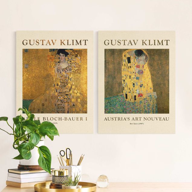 Tableaux Artistiques Gustav Klimt - Édition musée