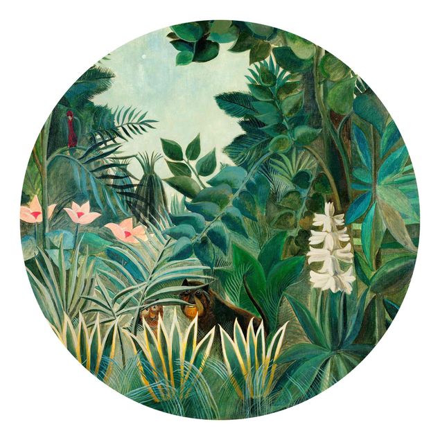 Papier peint rétro Henri Rousseau - La jungle équatoriale