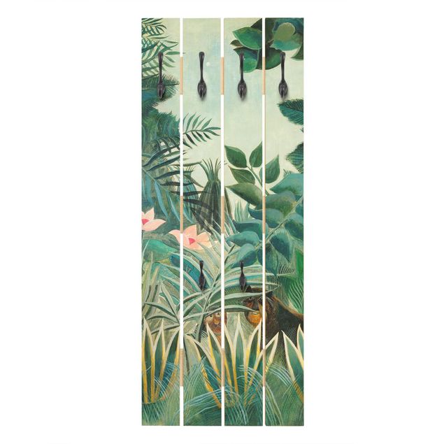 Porte manteaux muraux Henri Rousseau - La jungle équatoriale