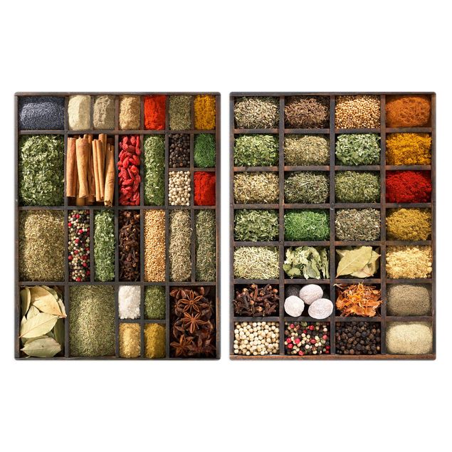 Cache plaques de cuisson en verre - Seed Box Spices