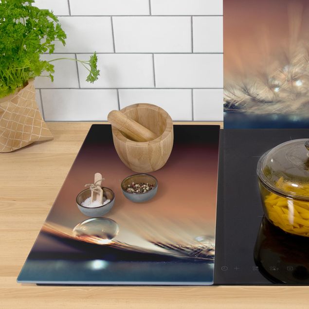Cache plaques de cuisson en verre - Story of a Waterdrop