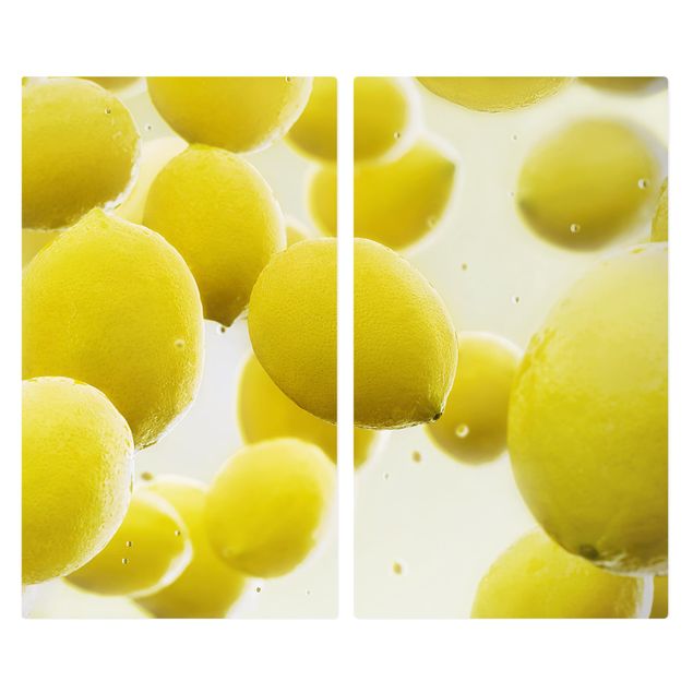 Cache plaques de cuisson en verre - Lemons In Water