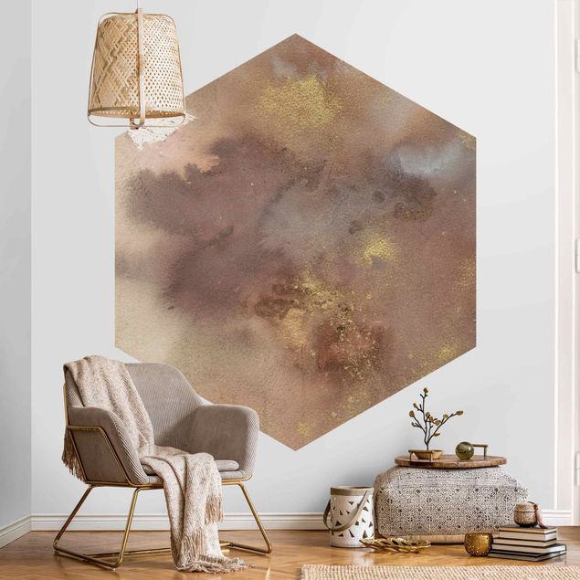 Papier peint panoramique hexagonal Dreaming In the Sky I