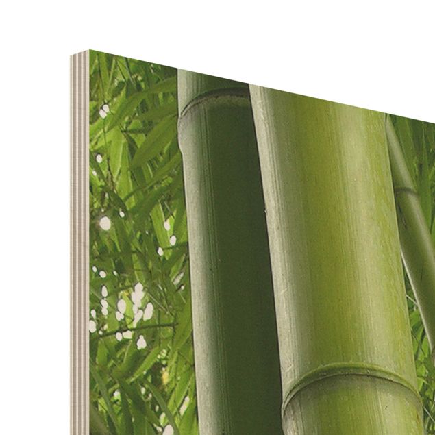 Tableaux bois Bambous No.1