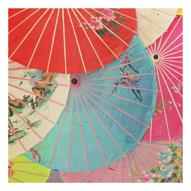 Tableaux Les ombrelles chinoises