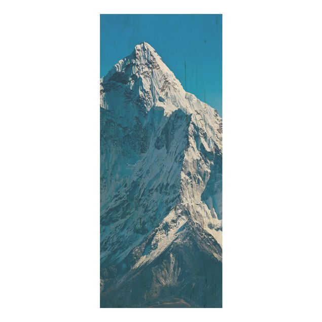 Tableaux en bois avec paysage L'Himalaya