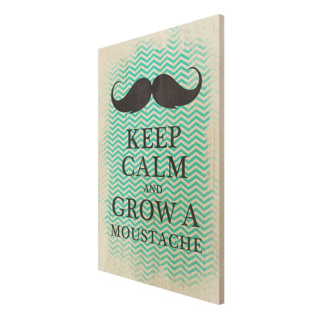 Tableau décoration No.YK26 Keep Calm And Grow A Mustache