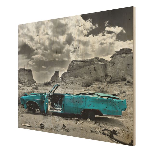Tableaux muraux Turquoise Cadillac
