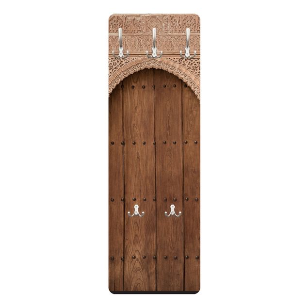 Porte-manteau - Wooden Gate From The Alhambra Palace