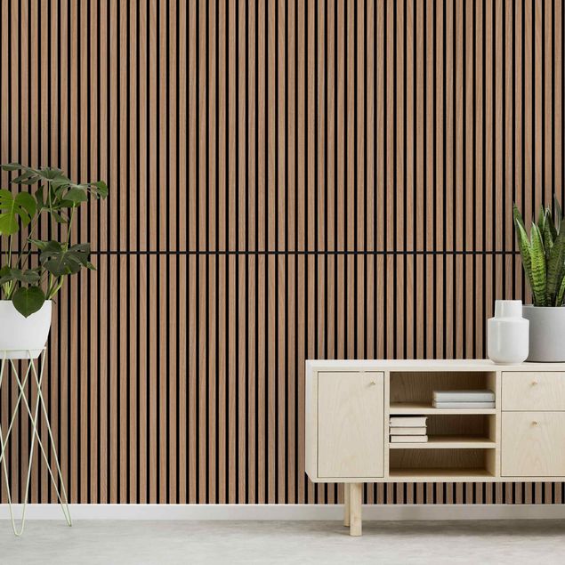 Tableaux marron Mur en bois chêne foncé - 52x104 cm