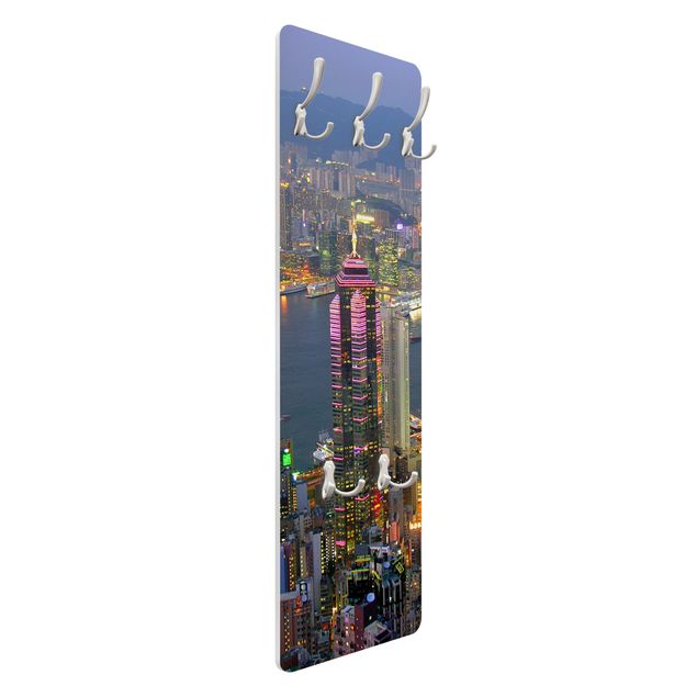 Porte-manteau - Hong Kong Skyline