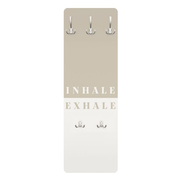 Porte-manteau - Inhale and exhale