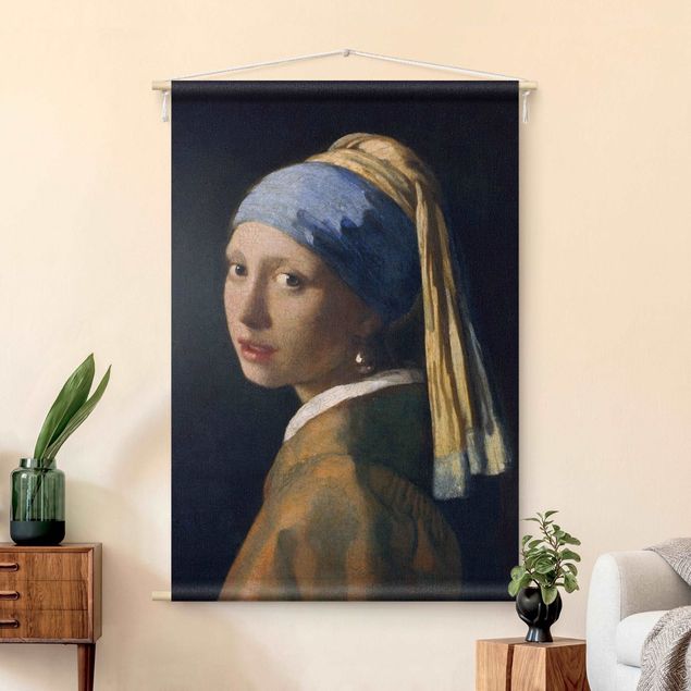 tenture murale contemporaine Jan Vermeer Van Delft - Girl With A Pearl Earring
