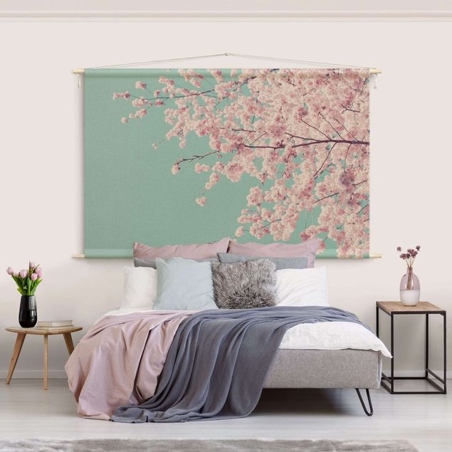 Tenture murale moderne Japanese Cherry Blossoms