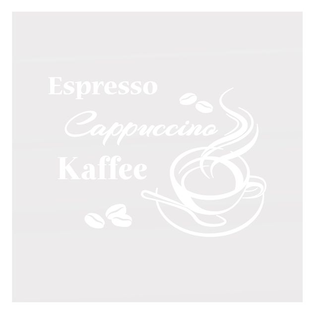 Film pour fenêtres - Coffee Break - Espresso Cappuccino Coffee II
