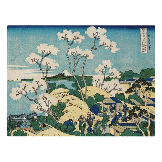 Tableaux mer Katsushika Hokusai - Le Fuji de Gotenyama