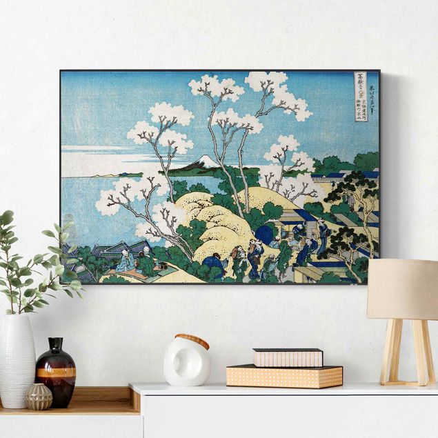 Tableau paysages Katsushika Hokusai - Le Fuji de Gotenyama