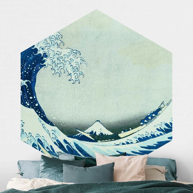 Décorations cuisine Katsushika Hokusai - La grande vague à Kanagawa