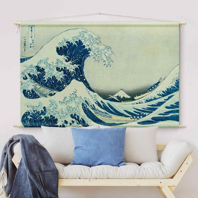 Tableaux mer Katsushika Hokusai - The Great Wave At Kanagawa