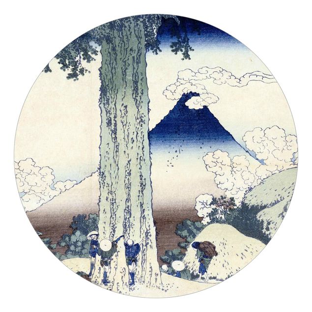 Papiers peints modernes Katsushika Hokusai - Col de Mishima dans la province de Kai