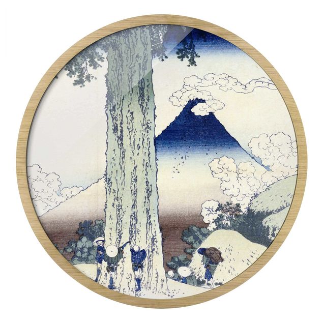 Tableau ville Katsushika Hokusai - Col de Mishima dans la province de Kai