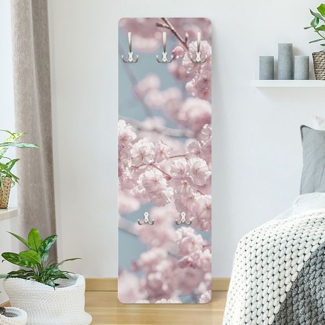 Porte-manteaux muraux avec fleurs Cherry Blossom Party