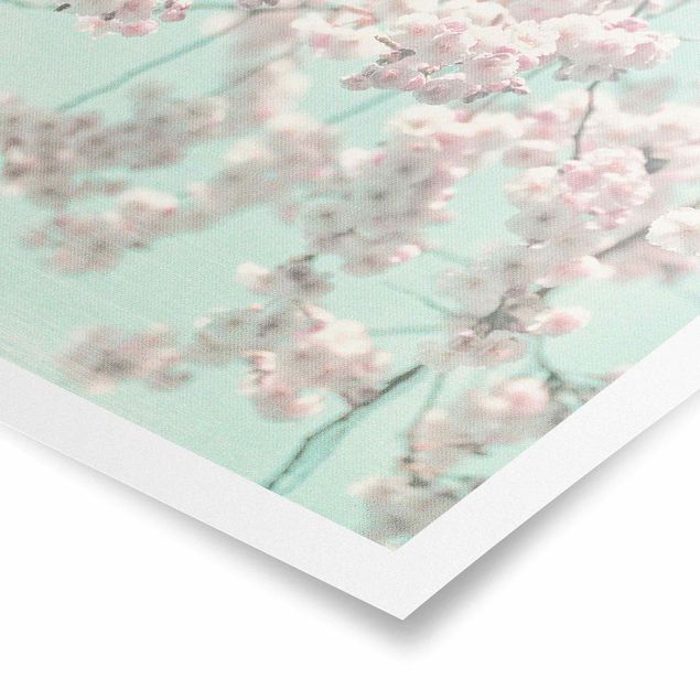 Tableaux Dancing Cherry Blossoms On Canvas