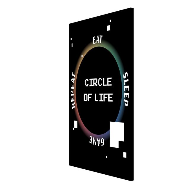 Tableau citations Classical Video Game Circle Of Life