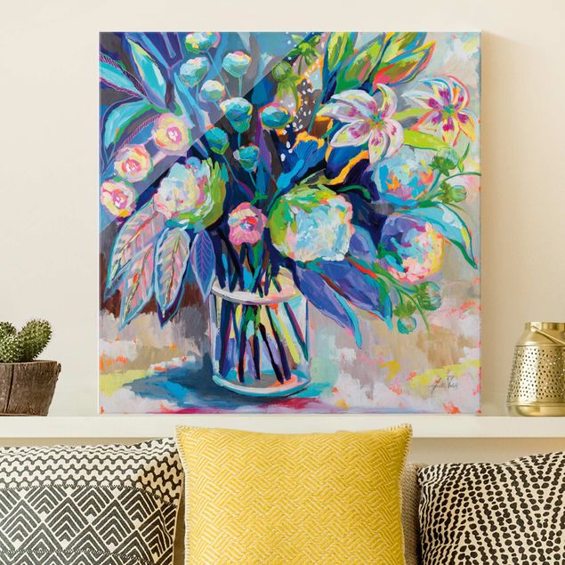 Tableau moderne Brightly coloured bouquet