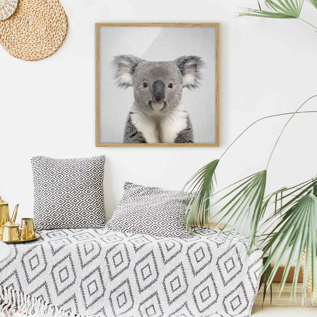 Tableaux encadrés animaux Koala Klaus