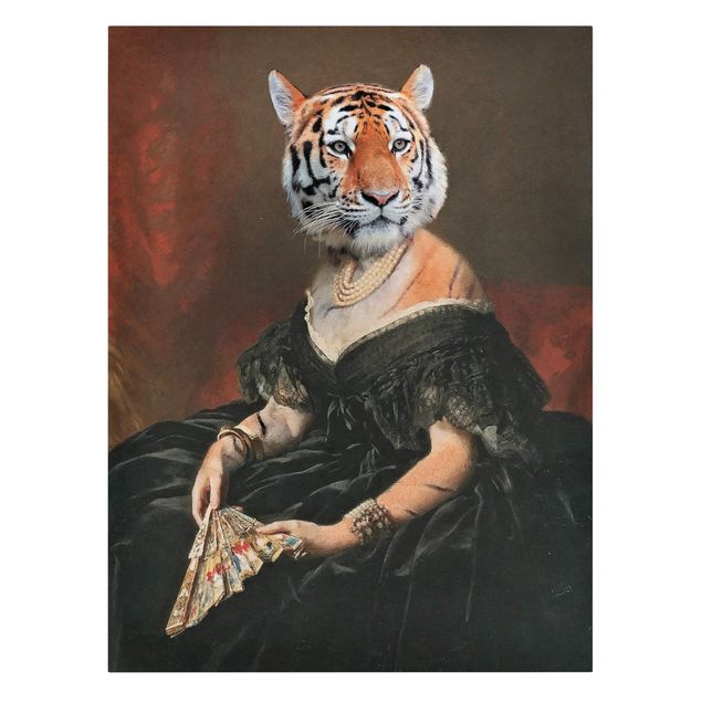 Tableaux reproduction Lady Tiger