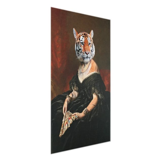 Tableau reproduction Lady Tiger