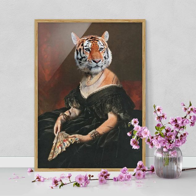 Tableaux tigres Lady Tiger