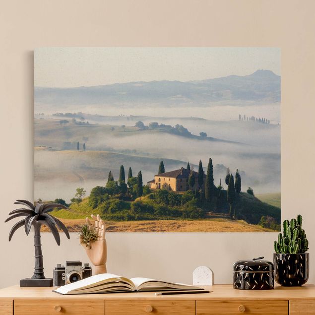 Tableau paysages Domaine de campagne en Toscane