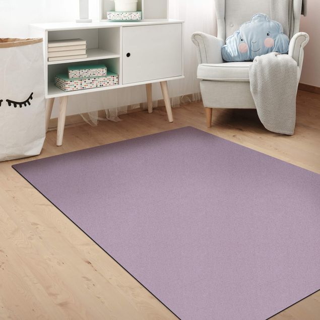 tapis salle à manger facile à nettoyer Lavender