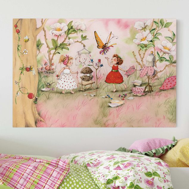 Impression sur toile - Little Strawberry Strawberry Fairy - Tailor Room