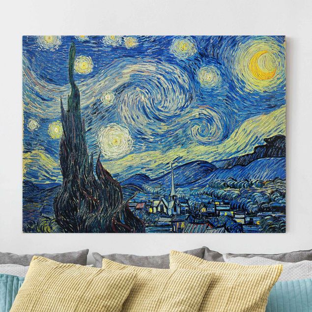 Impression sur toile - Vincent Van Gogh - The Starry Night