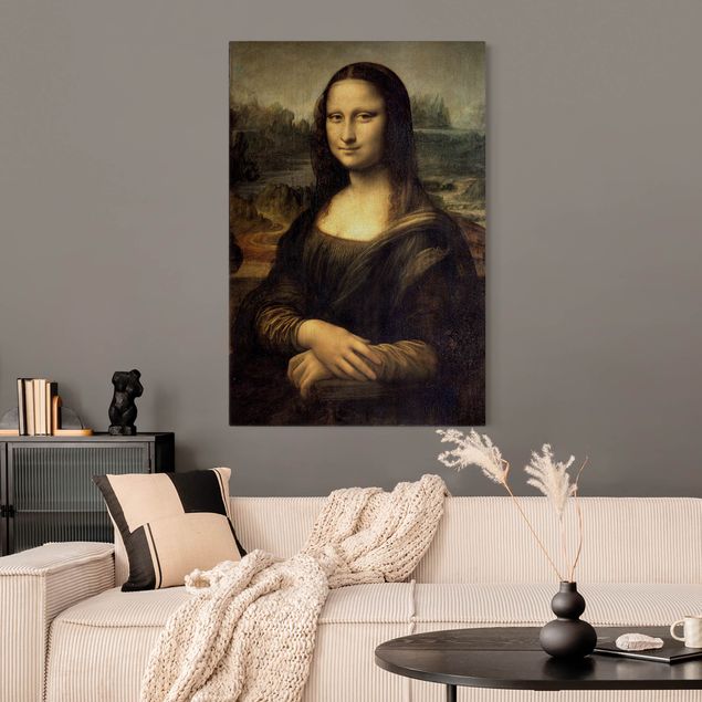 Tableau moderne Leonardo da Vinci - Mona Lisa