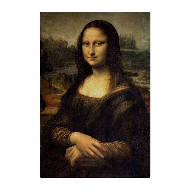 Tableau portrait Leonardo da Vinci - Mona Lisa