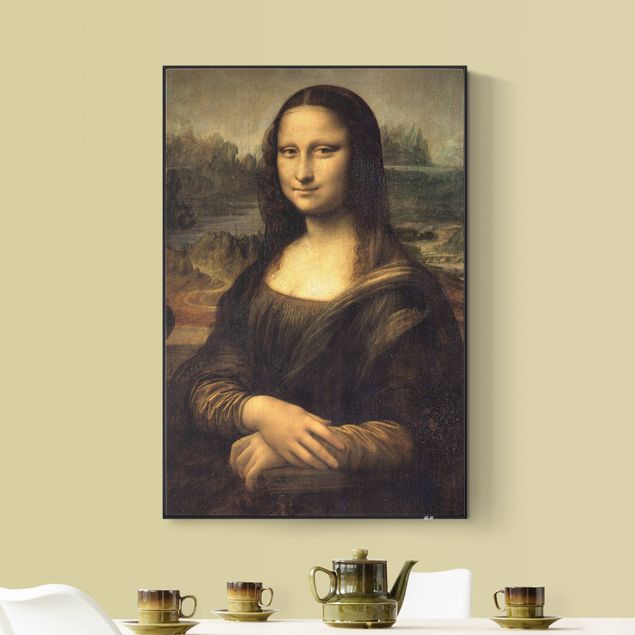 Tableaux moderne Leonardo da Vinci - Mona Lisa