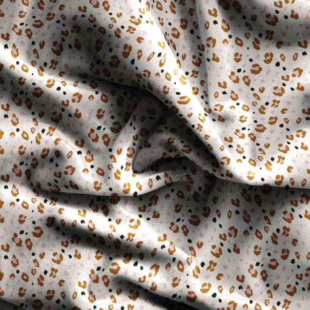 rideau occultant motif Leopard Pattern In Pastel