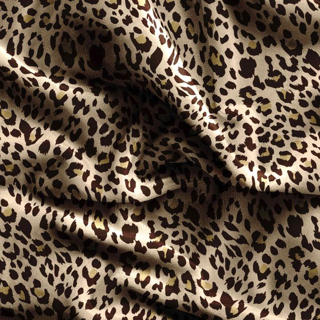 rideau occultant motif Leopard Pattern