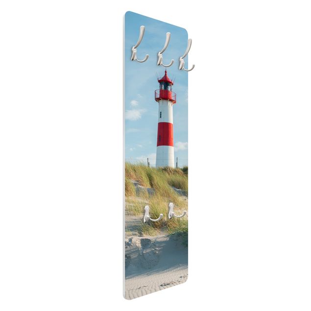 Porte-manteau - Lighthouse At The North Sea