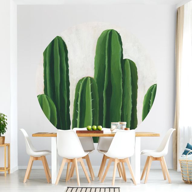 Tapisserie moderne Plantes préférées - Cactus