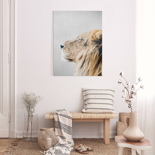 Tableau lion Lion Leopold