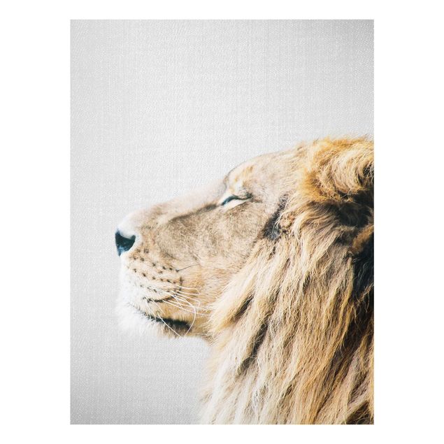 Tableau animaux Lion Leopold
