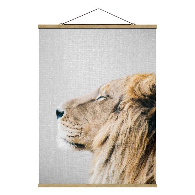 Tableaux animaux Lion Leopold